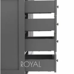 Royal Keyes 40 Inch Gray Offset Right Sink Bathroom Vanity 13 Royal Keyes 40 Inch Gray Offset Right Sink Bathroom Vanity -Royal Sales Store KEY 5.4 33954.1657982874