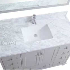 Royal Keyes 48 Inch Gray Bathroom Vanity 11 Royal Keyes 48 Inch Gray Bathroom Vanity -Royal Sales Store KEY 6.4 76040.1657983456