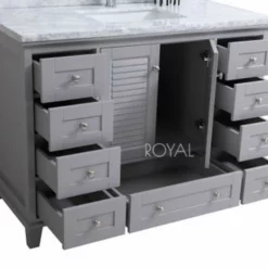Royal Keyes 48 Inch Gray Bathroom Vanity 13 Royal Keyes 48 Inch Gray Bathroom Vanity -Royal Sales Store KEY 6.6 48199.1657983456