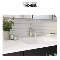 Kohler Forte Single Hole Bathroom Faucet With Metal Pop-Up Drain Assembly -Royal Sales Store KHL 4.2 08349.1654876204