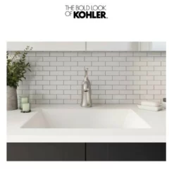 Kohler Forte Single Hole Bathroom Faucet With Metal Pop-Up Drain Assembly -Royal Sales Store KHL 4.3 29792.1654876204