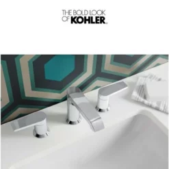 Kohler Hint 1.2 GPM Widespread Bathroom Faucet With Pop-Up Drain -Royal Sales Store KLR 2.2 84859.1655147790