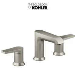 Kohler Hint 1.2 GPM Widespread Bathroom Faucet With Pop-Up Drain