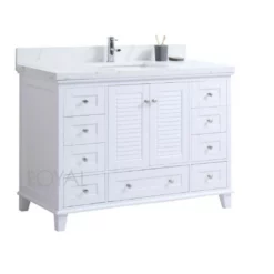 Royal Keys 48" Bathroom Vanity 7 Royal Keys 48" Bathroom Vanity -Royal Sales Store Keys 48 White 1 00214.1621610202