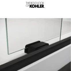 Kohler Levity 74" High X 47-5/8" Wide Bypass Semi Frameless Shower Door With Clear Glass -Royal Sales Store Kohler 1.5 73873.1653166134