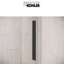 Kohler Levity 74" High X 47-5/8" Wide Bypass Semi Frameless Shower Door With Clear Glass -Royal Sales Store Kohler 1.6 63271.1653166134