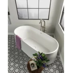 Kohler Kelston Floor Mounted Tub Filler With 1.75 GPM Hand Shower And MasterClean Technology - Less Mounting Block -Royal Sales Store Kohler 35.5 77175.1652977364