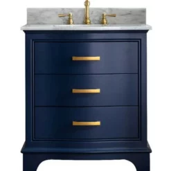 Royal Riverside 24 Inch Navy Blue Bathroom Vanity