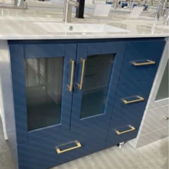 Royal Luxe 30 Inch Navy Bathroom Vanity -Royal Sales Store LUX 1 08285.1657554228