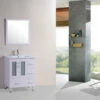 Royal Luxe 30 Inch White Bathroom Vanity With Ceramic Top -Royal Sales Store LUX 4 55867.1657554824