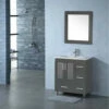 Royal Luxe 36 Inch Gray Bathroom Vanity
