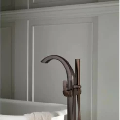 Moen Voss Floor Mounted Tub Filler With Riser And Built-In Diverter - Includes Hand Shower -Royal Sales Store MOEN 4.8 72989.1653405629