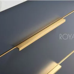 Royal Mercer 30 Inch Navy Blue Bathroom Vanity With Gold Hardware -Royal Sales Store MRC 1.5 82368.1657566504