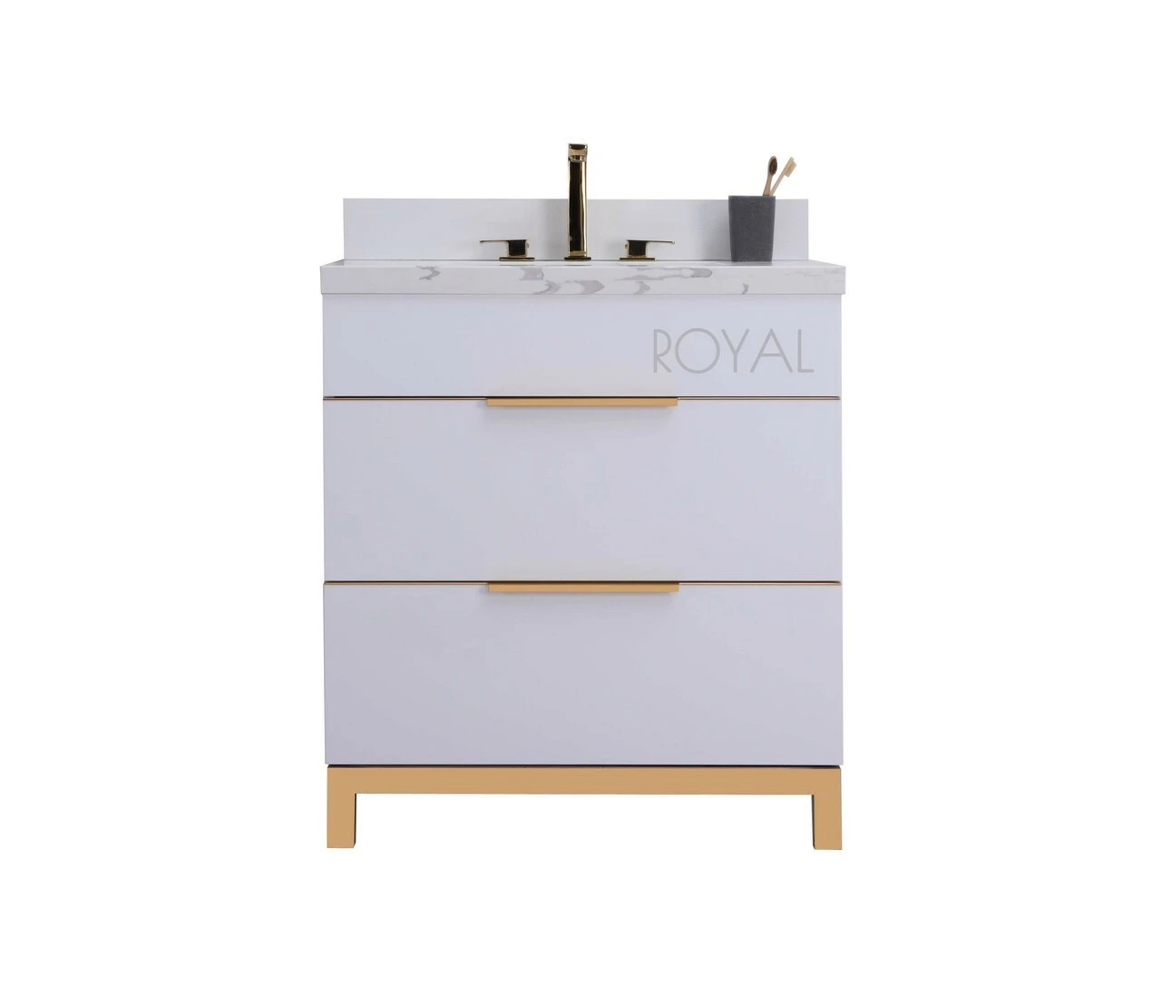 Royal Mercer 30" Bathroom Vanity 3 Royal Mercer 30" Bathroom Vanity
