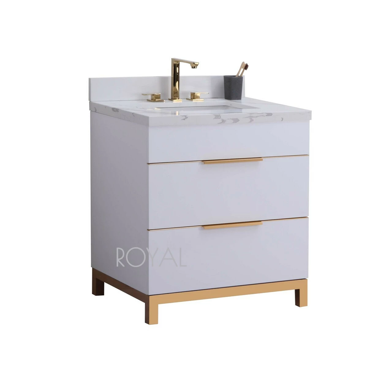 Royal Mercer 30" Bathroom Vanity 4 Royal Mercer 30" Bathroom Vanity - Image 2