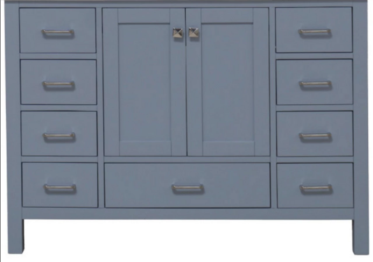 Royal Breeze Collection 42 Inch Polar Blue Bathroom Vanity 3 Royal Breeze Collection 42 Inch Polar Blue Bathroom Vanity