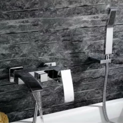 Royal Fall Wall Tub Faucet With Handshower