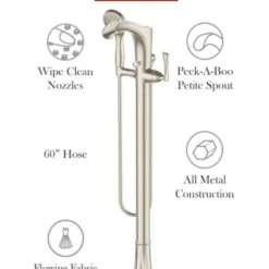 Pfister Rhen Free Standing Tub Filler - Includes Hand Shower 9 Pfister Rhen Free Standing Tub Filler - Includes Hand Shower -Royal Sales Store Pfister 2.1 35191.1652974626