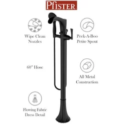 Pfister Rhen Free Standing Tub Filler - Includes Hand Shower 11 Pfister Rhen Free Standing Tub Filler - Includes Hand Shower -Royal Sales Store Pfister 2.3 43597.1652974626