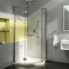 Fleurco PJNA36-11-40 Pura Neo 32 5/8" - 35 1/8" Frameless Neo-Angle Shower Door Glass-to-Glass Hinges With Dimensions: 36” X 36” W | Approx. Entry: 23" And Hardware Finish: Chrome -Royal Sales Store Pura Neo Web 750x580 Letter 86103 49278.1552189023
