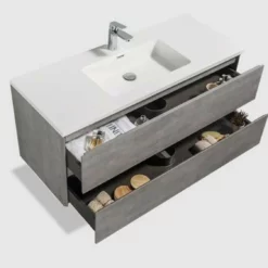 Royal Treviso 24" Cement Grey Wall Mounted Bathroom Vanity -Royal Sales Store R Edi 1.3 32813.1661349939