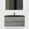 Royal Treviso 36" Grey / Black Top Wall Mounted Bathroom Vanity -Royal Sales Store R Edi 5 97826.1661352131