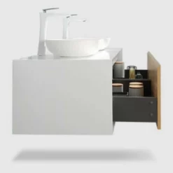 Royal Novara 63" White / Wood Wall Mounted Double Bathroom Vanity -Royal Sales Store R Fiona 4.3 36454.1673043148