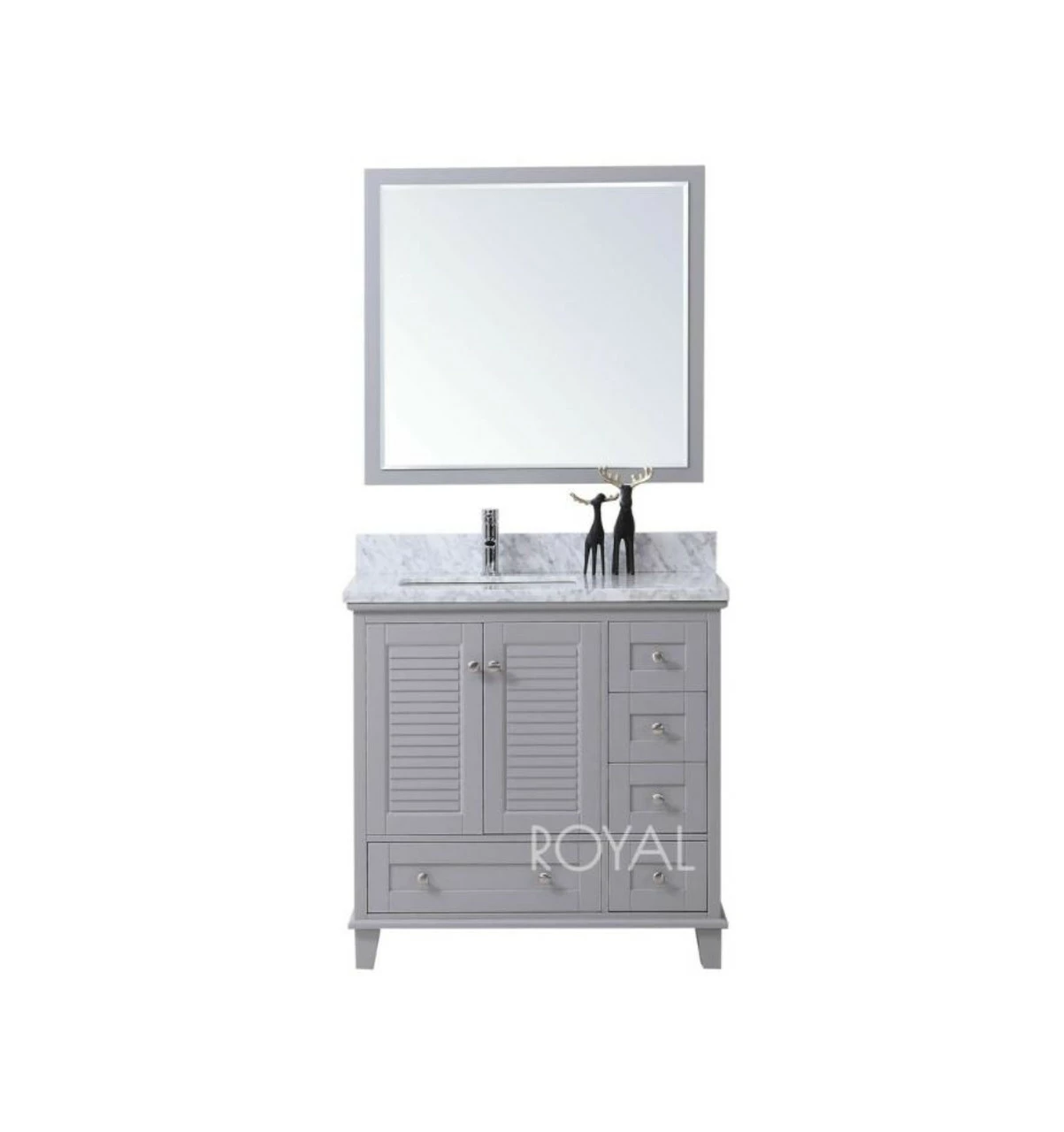 Royal Keys 36" Bathroom Vanity 3 Royal Keys 36" Bathroom Vanity