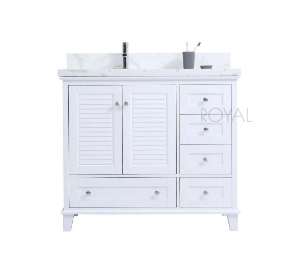 Royal Keys 36" Bathroom Vanity 4 Royal Keys 36" Bathroom Vanity - Image 2