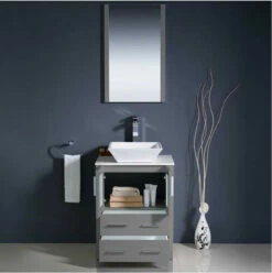 Royal Venice 24 Inch Gray Bathroom Vanity -Royal Sales Store Royal Vanity 10 93518.1666878204