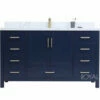 Royal Hollywood 60 Inch Navy Single Sink Bathroom Vanity -Royal Sales Store Royal Vanity 5 51145.1651858255