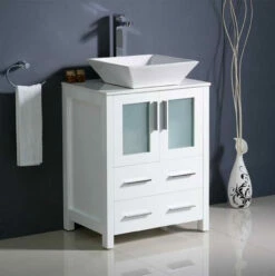 Royal Venice 24 Inch White Bathroom Vanity