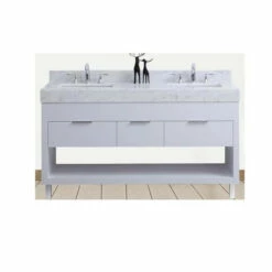 Royal Marino 60" Double Bathroom Vanity