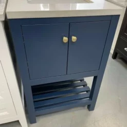 Royal Sanibel 30 Inch Navy Blue Bathroom Vanity