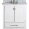 Royal Stuart Collection 24 Inch White Bathroom Vanity W Carrera Marble Top 1 Royal Stuart Collection 24 Inch White Bathroom Vanity W Carrera Marble Top -Royal Sales Store STU 1 59757.1657224698