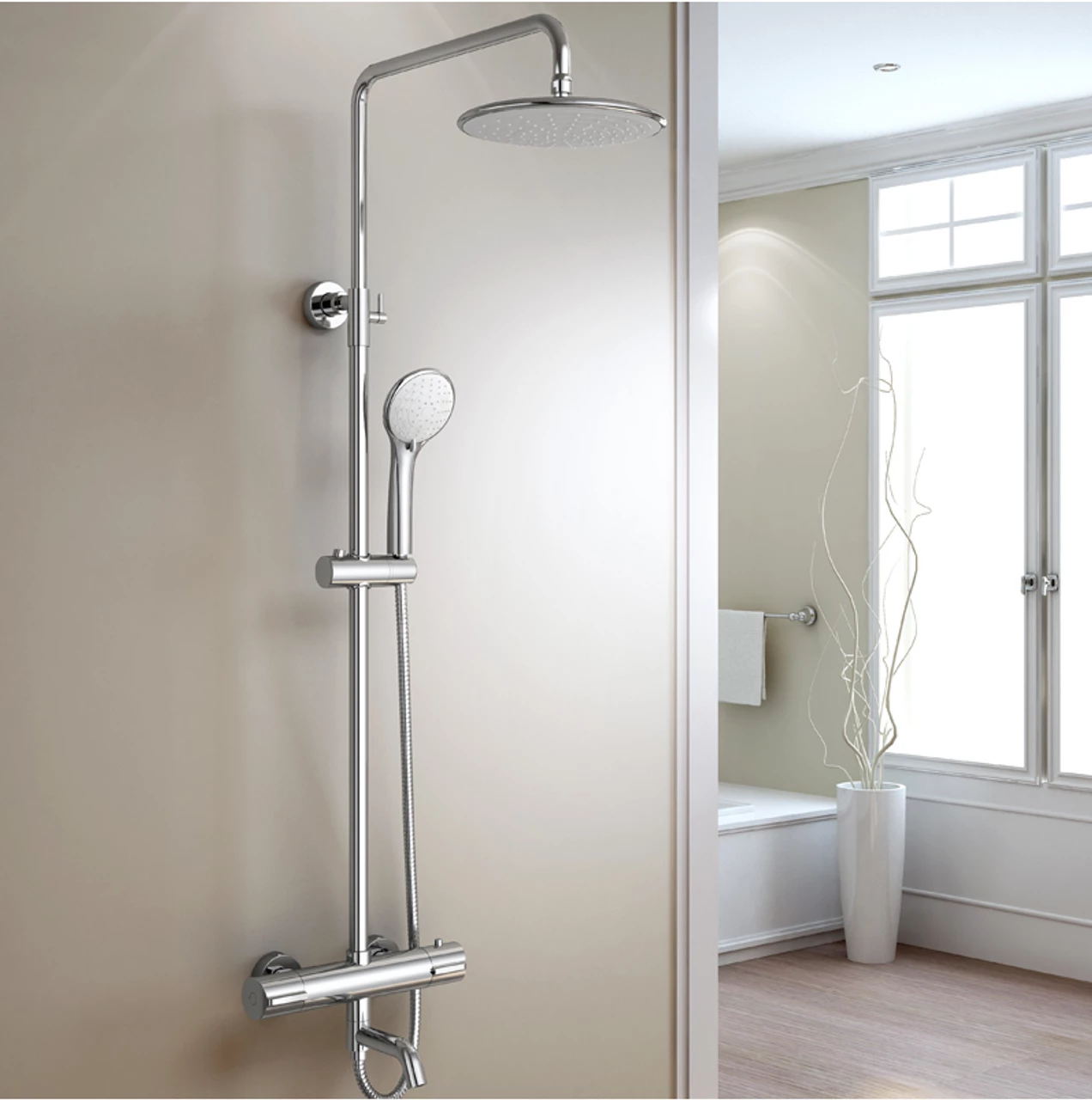 Royal Concord Thermostatic Tub And Shower 3 Royal Concord Thermostatic Tub And Shower