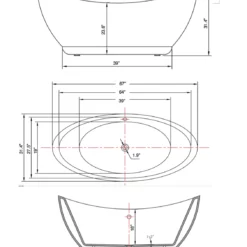 Royal Santa Rosa 68" Freestanding Bath Tub -Royal Sales Store Screen Shot 2016 10 28 at 3.59.20 PM 51060 17246.1613584729