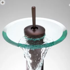 Donna Waterfall Faucet Short Stem Oil Rubbed Bronze