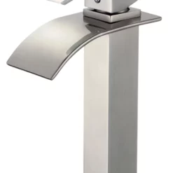 Dakota Single Hole Bathroom Faucet Brushed Nickel
