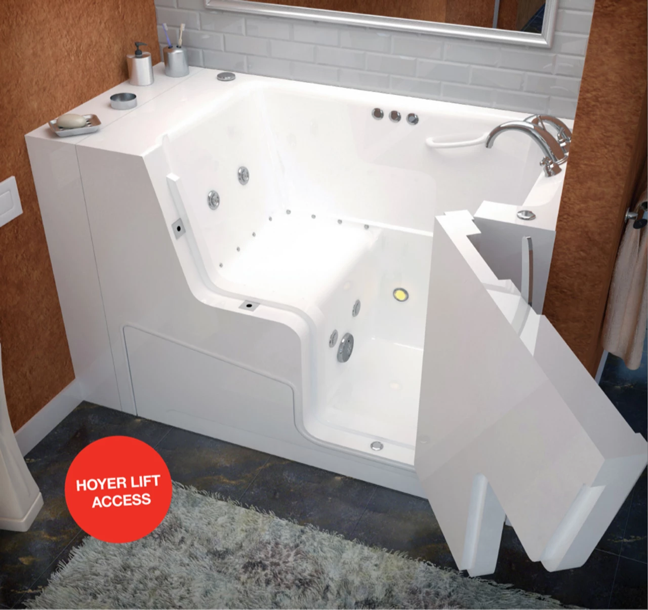 Wheelchair Access Bathtub 2953WCA Series 3 Wheelchair Access Bathtub 2953WCA Series