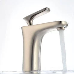 Royal Elegance Bathroom Faucet Brushed Nickel