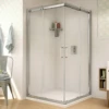 Fleurco STC32-11-40 Banyo Shuttle Square 32 Semi Frameless Corner Entry Sliding Doors With Hardware Finish: Bright Chrome And Glass Type: Clear Glass 1 Fleurco STC32-11-40 Banyo Shuttle Square 32 Semi Frameless Corner Entry Sliding Doors With Hardware Finish: Bright Chrome And Glass Type: Clear Glass -Royal Sales Store Screen Shot 2018 12 07 at 4.07.40 PM 41849 77347.1552189022