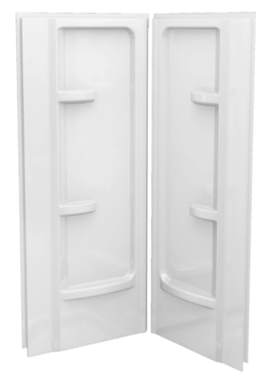 Fleurco | Shower Wall 38" X 77" White 3 Fleurco | Shower Wall 38" X 77" White