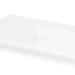 Fleurco ADT5436-18-L2 48" - 60" Acrylic Shower Base With 2 Integrated Tiling Flanges