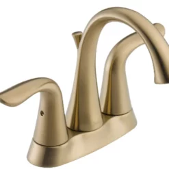 Delta Lahara Centerset Bathroom Faucet With Pop-Up Drain Assembly - Includes Lifetime Warranty