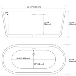 Royal Seabreeze 51" Freestanding Bathtub 9 Royal Seabreeze 51" Freestanding Bathtub -Royal Sales Store Screenshot 2023 03 20 152317 96232.1679340218