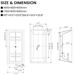 Jensen Freestanding White Acrylic Bathtub Modern Stand Alone Soaking Tub With UPC Certified Slotted Overflow And Pop-up Drain (67" X 32") -Royal Sales Store Screenshot 2023 03 30 085029 32251.1680180711