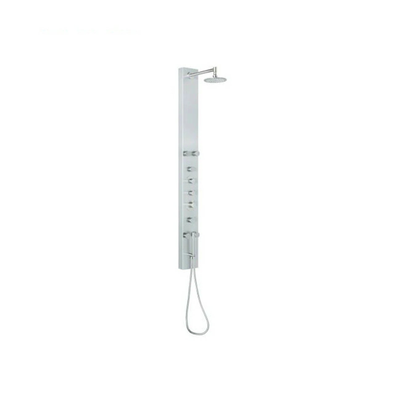Vigo Dilana Shower Panel System With Hose, Hand Shower, Six Body Sprays, And Shower Head 3 Vigo Dilana Shower Panel System With Hose, Hand Shower, Six Body Sprays, And Shower Head