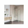 Vigo Monteray 73-3/8" High X 32" Wide X 30-1/4" Deep Hinged Frameless Shower Enclosure With 3/8" Glass -Royal Sales Store VG601132 0 54734.1638118333