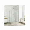 Vigo Monteray 73-3/8" High X 46" Wide X 34-1/8" Deep Hinged Frameless Shower Enclosure With 3/8" Glass -Royal Sales Store VG601136 0 61216.1638120564